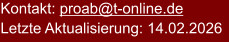 Kontakt: proab@t-online.de Letzte Aktualisierung: 14.02.2026
