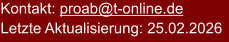 Kontakt: proab@t-online.de Letzte Aktualisierung: 25.02.2026